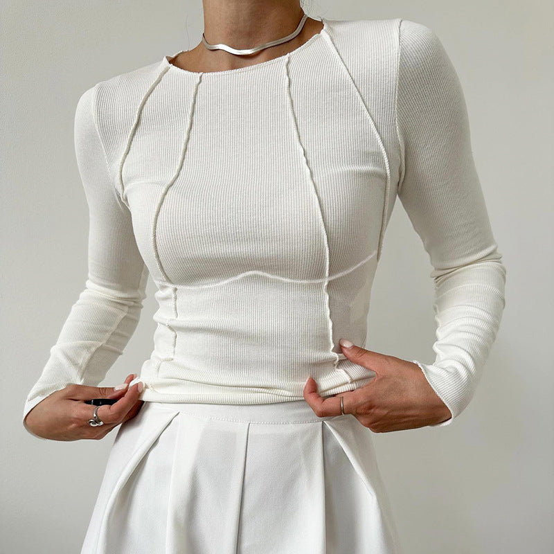 T-shirt Slim à manches longues