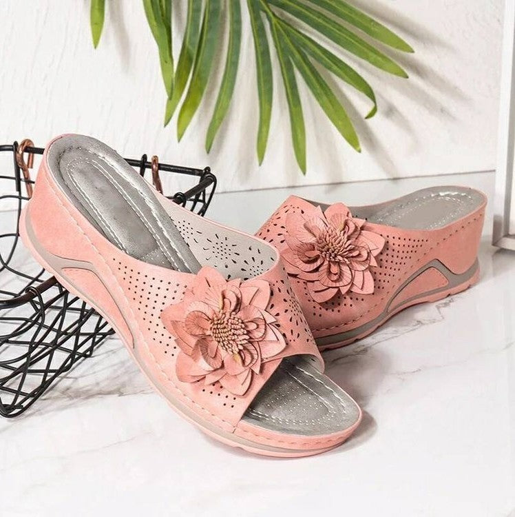 Mules Fleurs – Confort et Quotidien