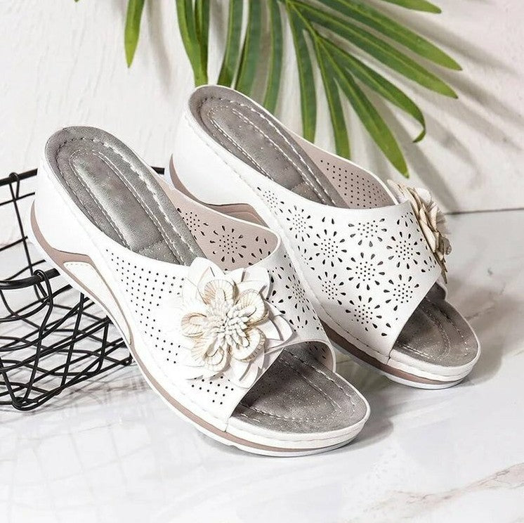 Mules Fleurs – Confort et Quotidien