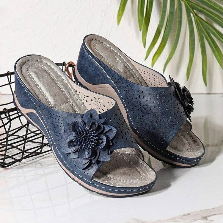 Mules Fleurs – Confort et Quotidien