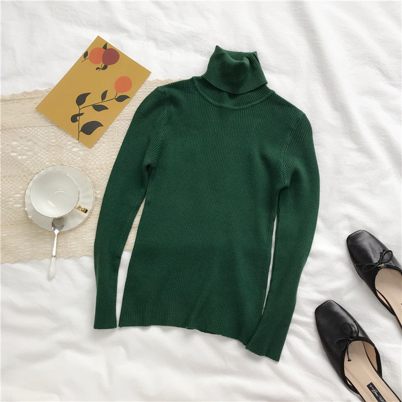 Pull Femme à Col Roulé