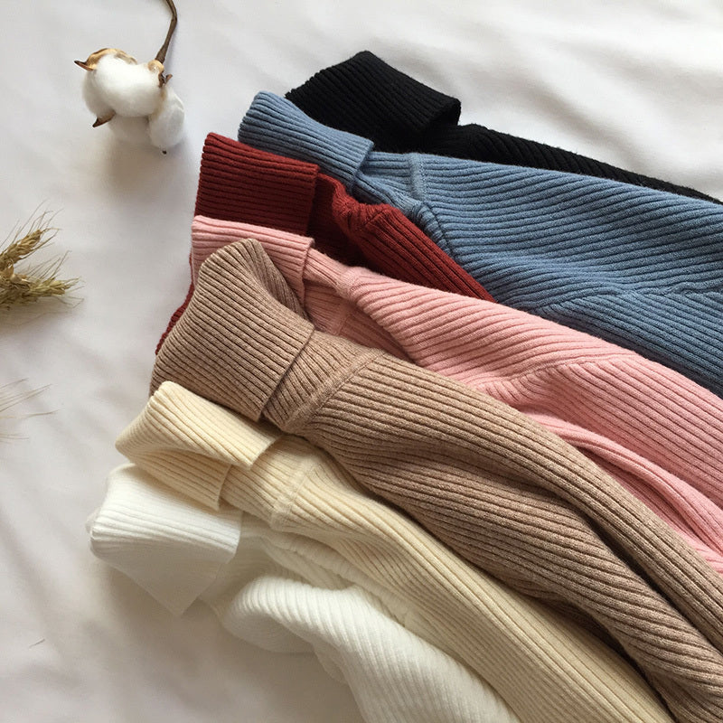 Pull Femme à Col Roulé