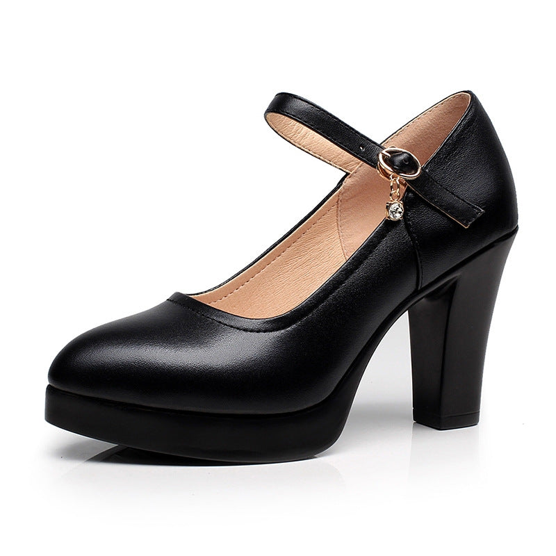 Sandales Chunky à Talons Hauts pour Femme