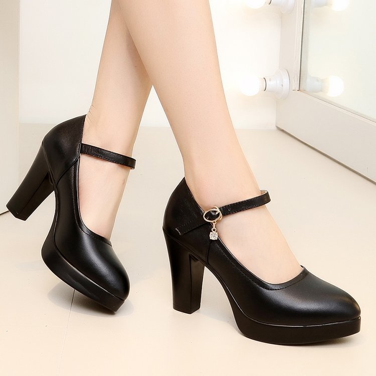 Sandales Chunky à Talons Hauts pour Femme