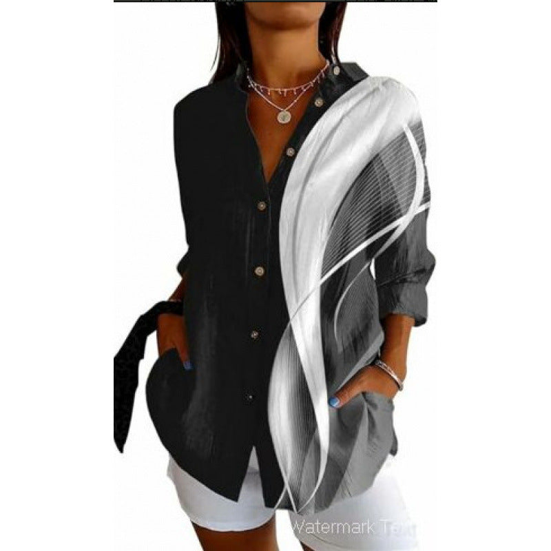 Chemise Géométrique pour Femme