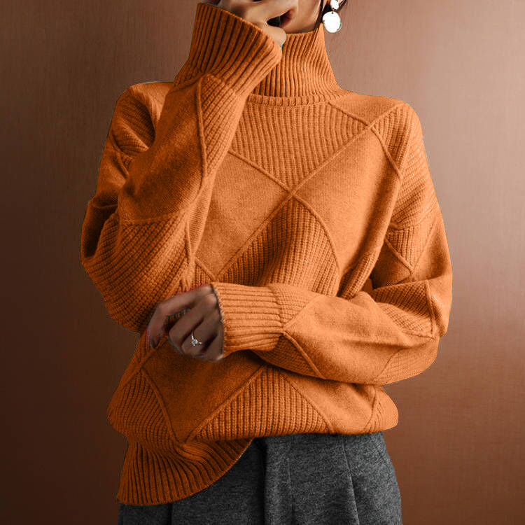 Haut Tricoté Élégant Automne/Hiver