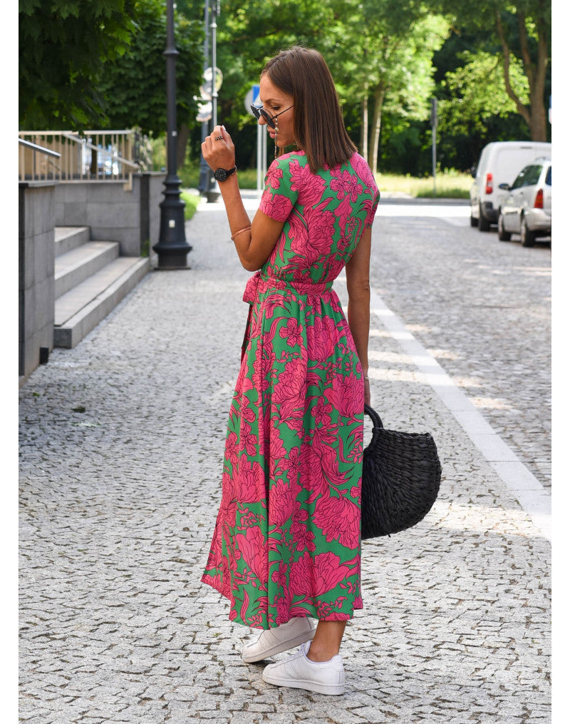 Robe de Plage Imprimée Mode Femme